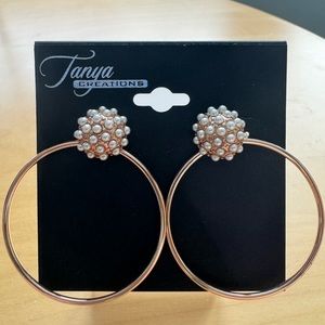 High-End Department Store Designer One of Kind Statement Earrings